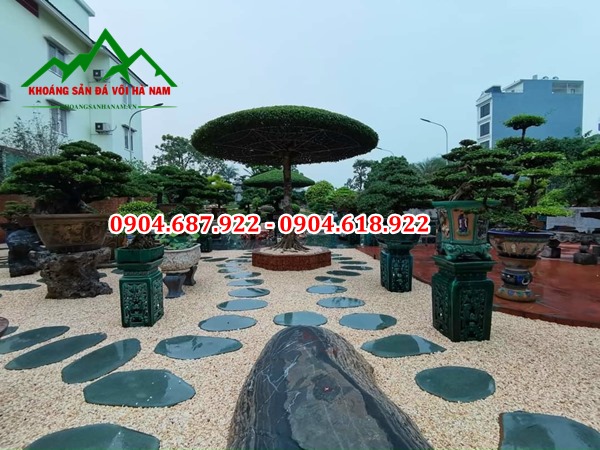 Đá bước dạp sân vườn tại Hà Nội