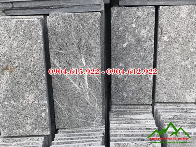 Đá băm giả cổ vuông cạnh đen - KSDVHN