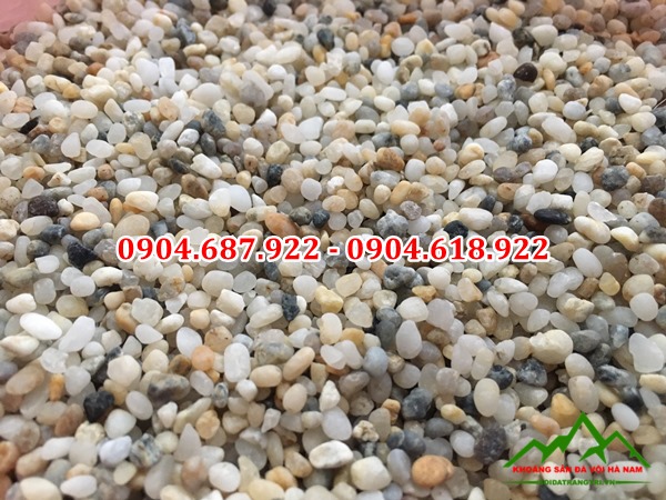 Sỏi biển đa màu