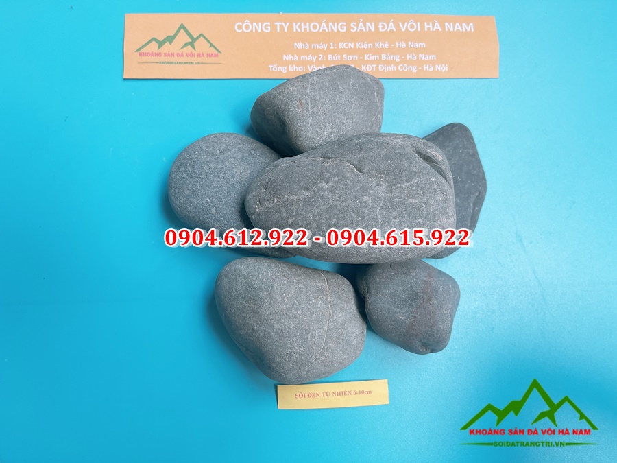 sỏi đen 6-10cm