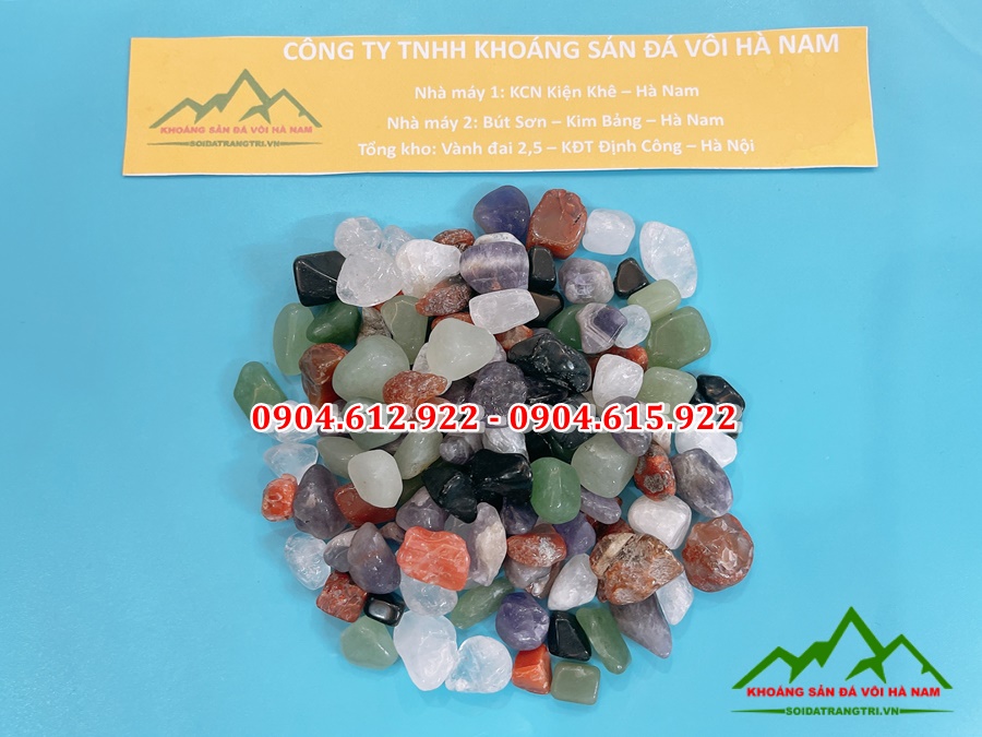ở đâu bán đá thạch anh vụn ngũ sắc