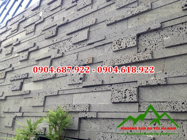 Đá ghép ong xám ốp tường