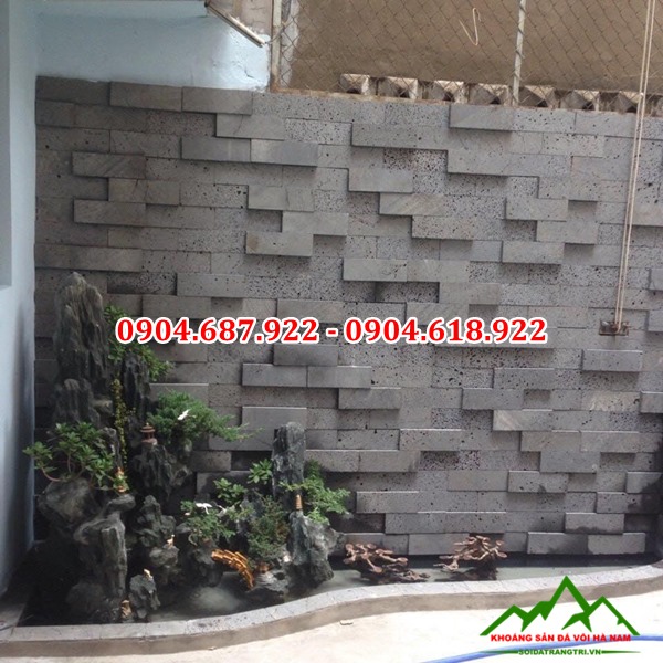 Tường đá ong 3d