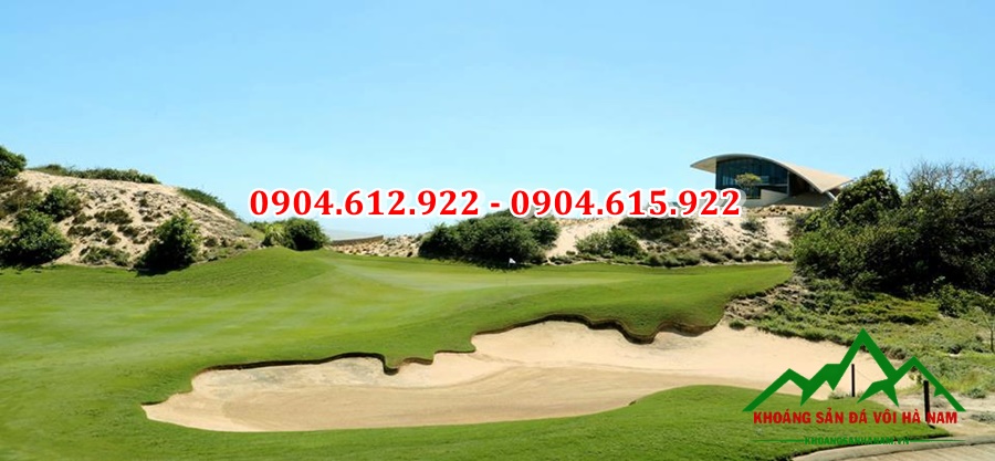 địa chỉ bán cát thạch anh trắng làm sân golf