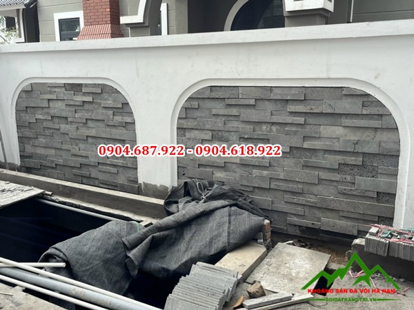 mẫu đá ghép ong ốp tường