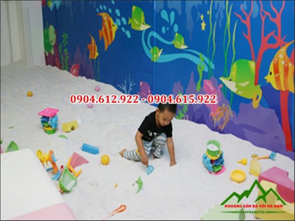 mua cát lám sân chơi trẻ em ở đâu