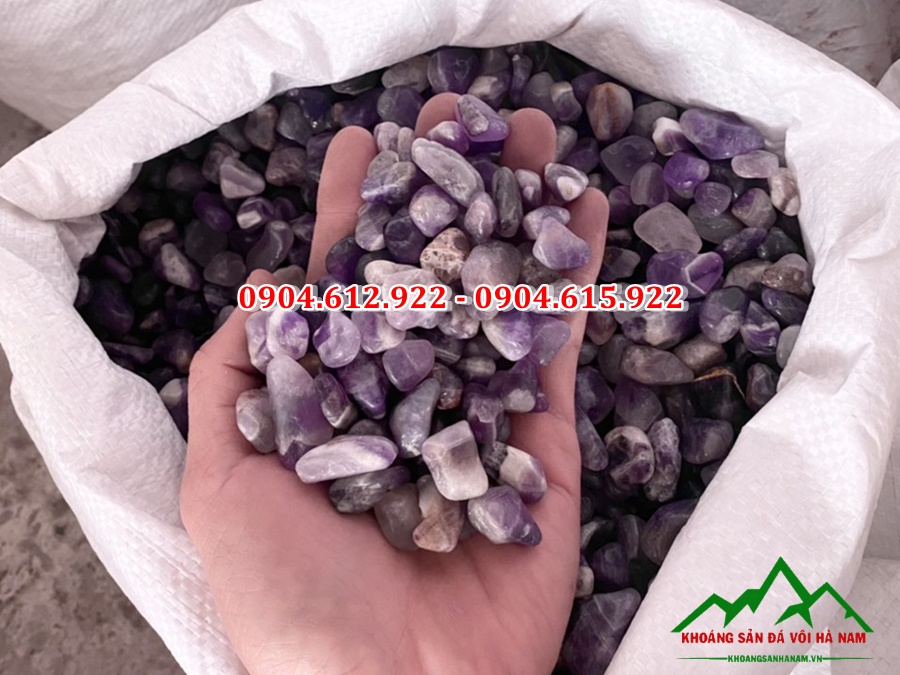 báo giá đá thạch anh vụn tím