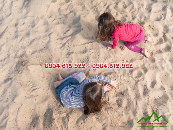 sân chơi bằng cát cho bé445