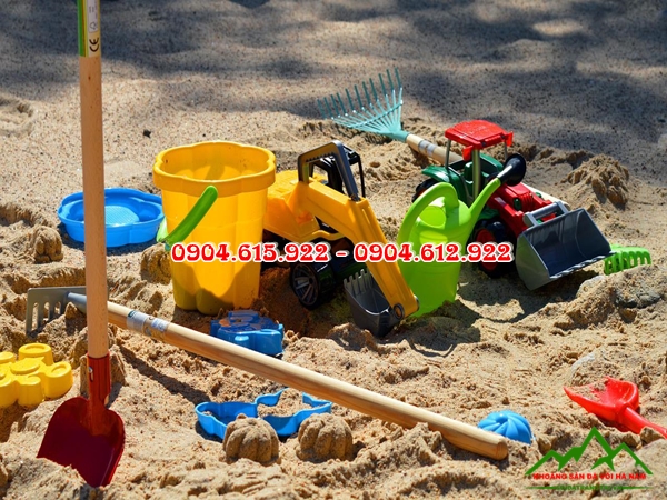 sân chơi bằng cát cho bé4