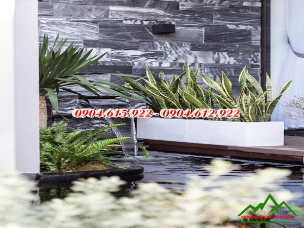 Đá sọc dưa ốp tường - DVHN