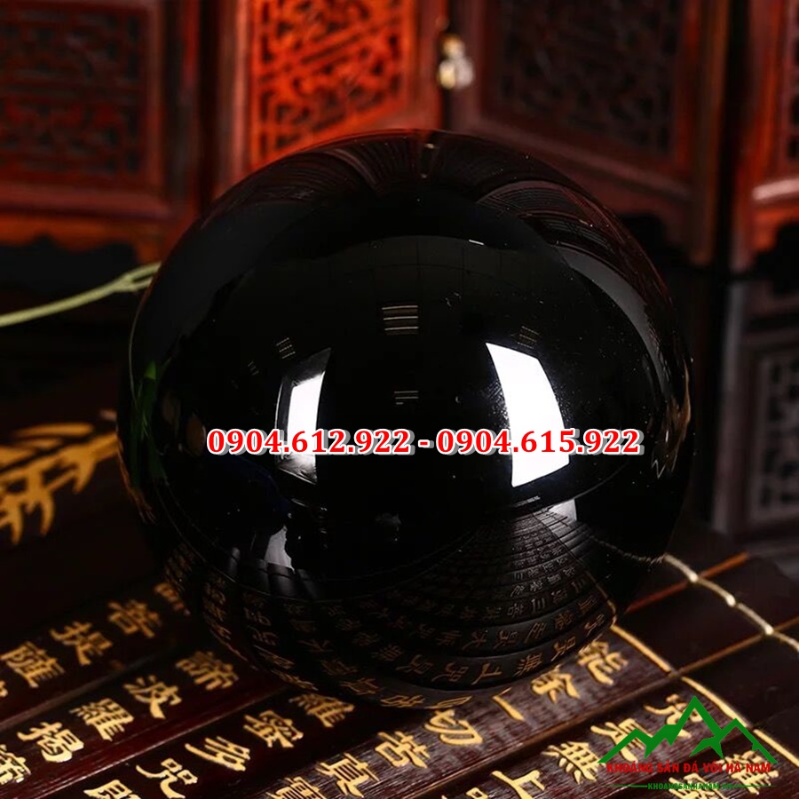 địa chỉ bán quả cầu đá onyx đen