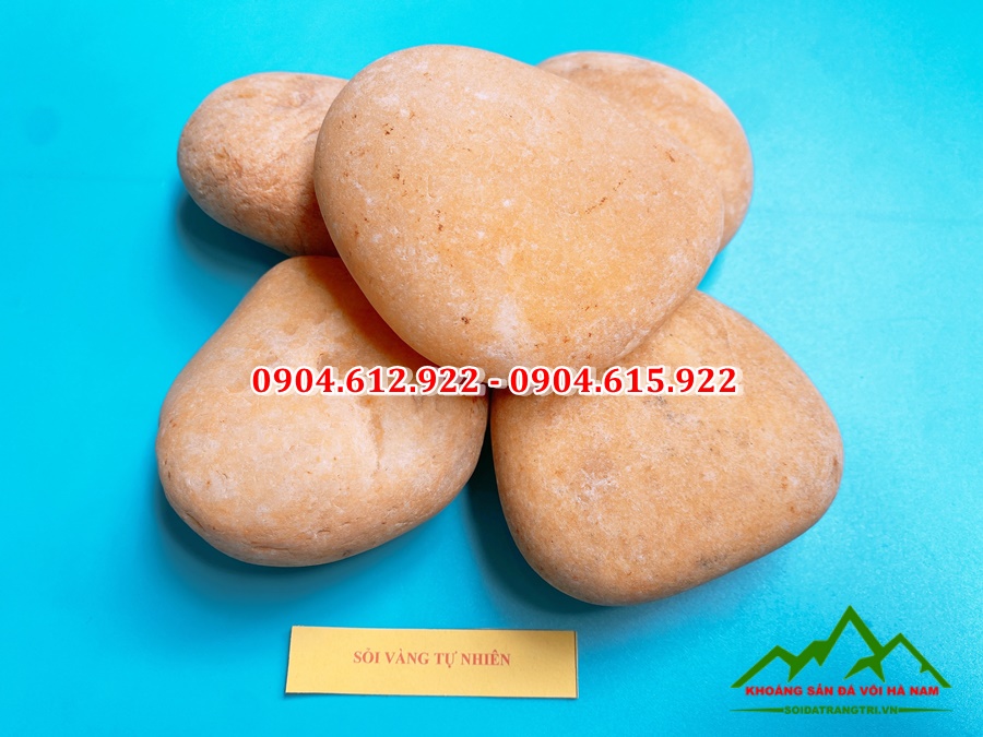 sỏi vàng tự nhiên