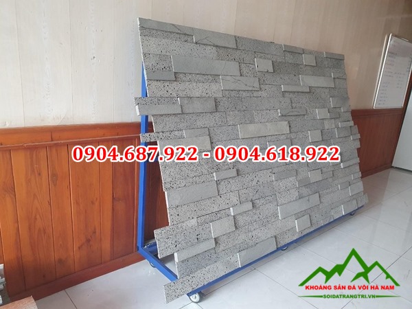 đá ghép ong xám ốp tường tại Hà Nội