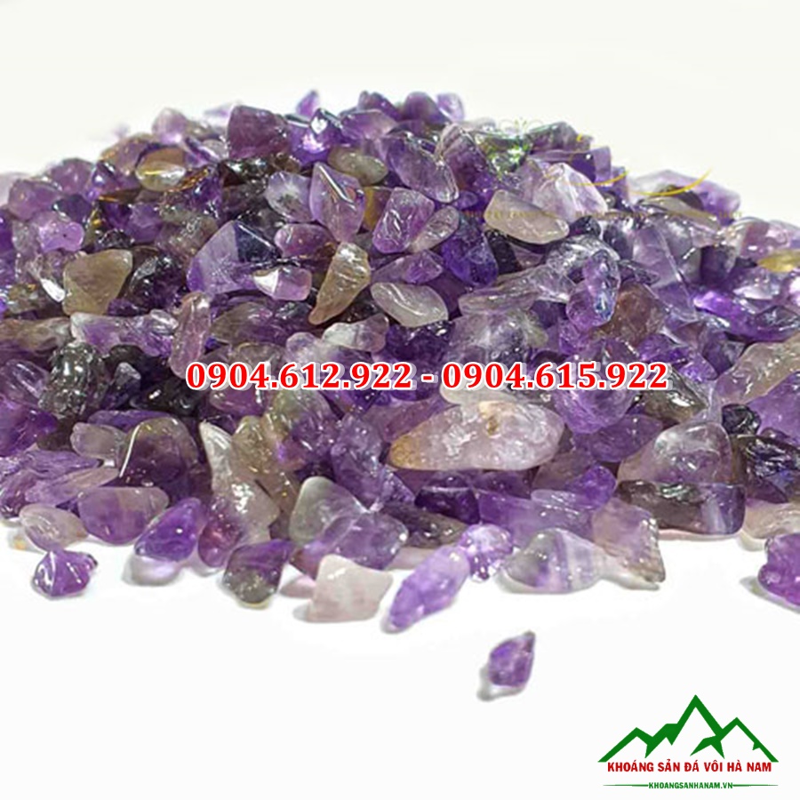 thạch anh vụn tím