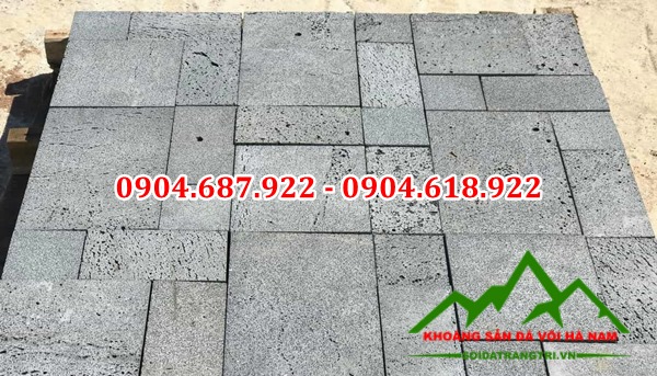 Đá ong xam ốp tường