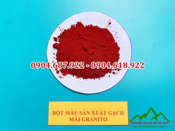 cung cấp bột màu oxit đỏ Y101