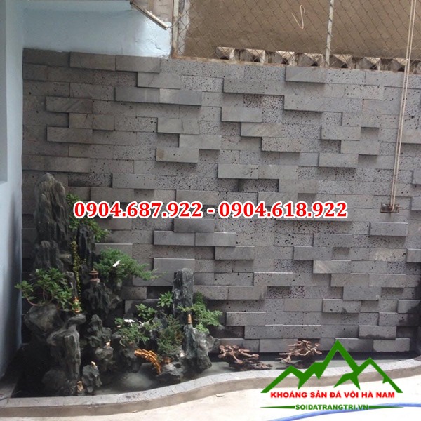 đá ghép ong xám ốp tiểu cảnh