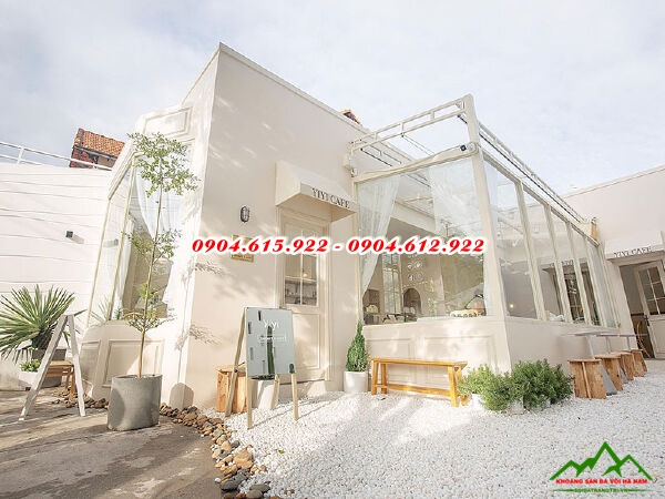 Sỏi trang trí quán coffee - SĐSVMB1