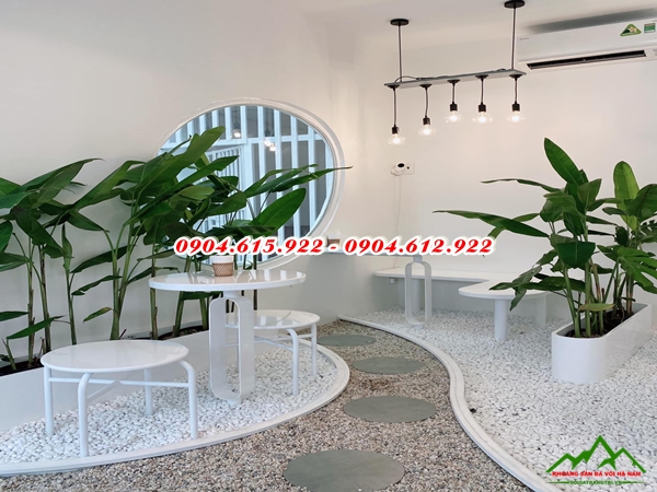 Sỏi trang trí quán coffee - SĐSVMB2