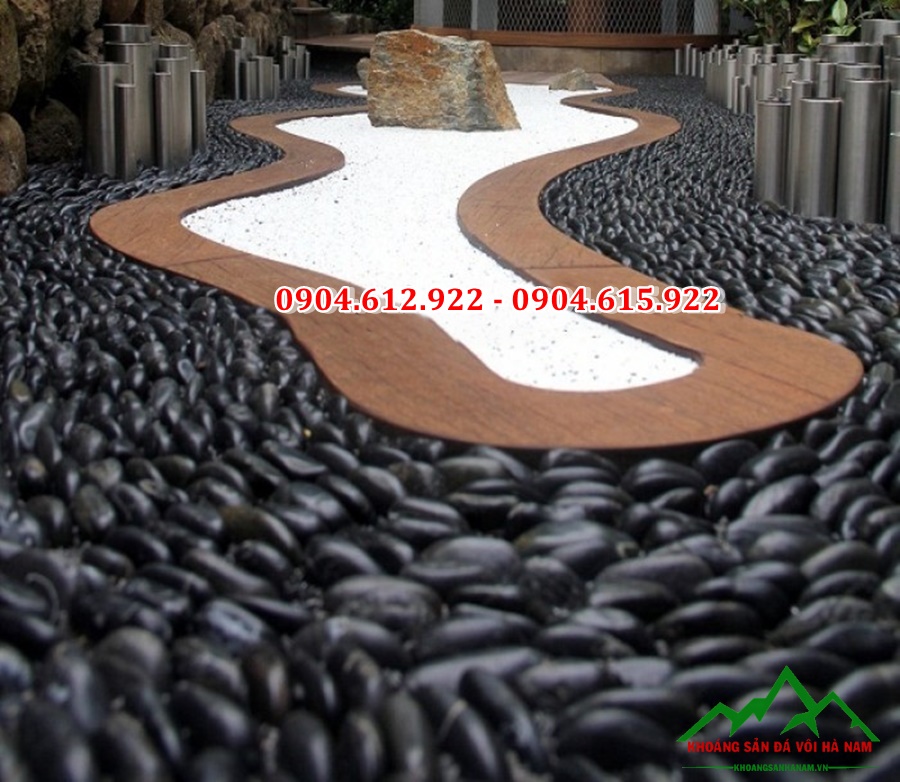 địa chỉ bán sỏi đen bóng