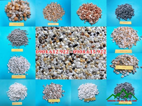 sỏi làm bê tông sỏi rửa