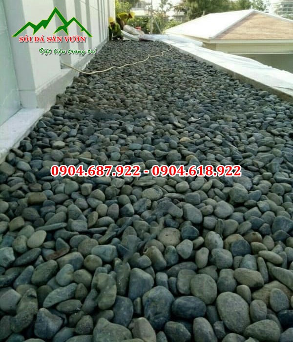 bán sỏi đá rải lối đi sân vườn
