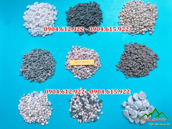 các loại sỏi quay