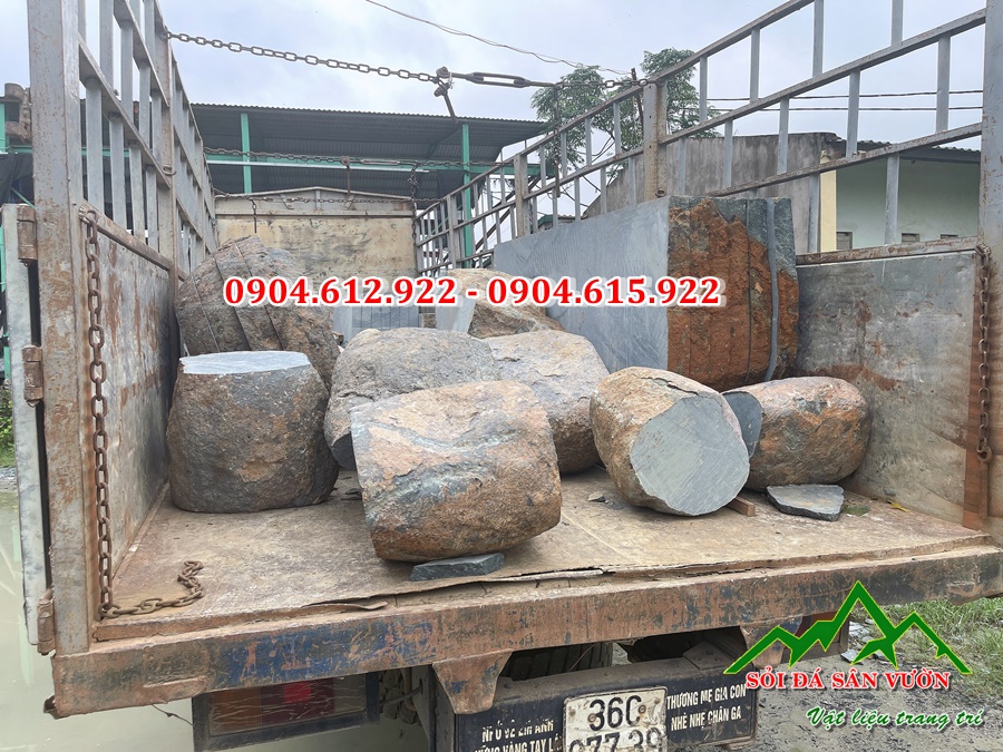 địa chỉ bán bàn ghế đá cuội tại Hà Nội