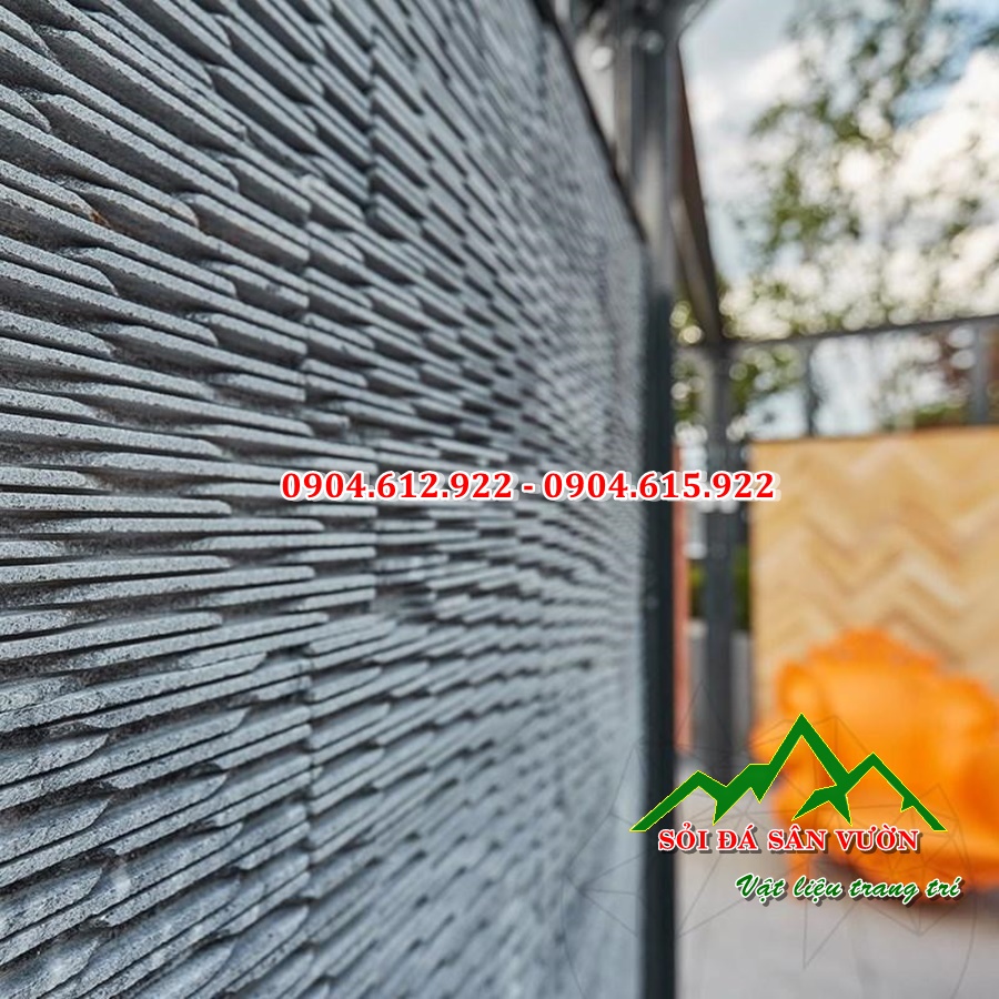 đá răng lược đen tự nhiên