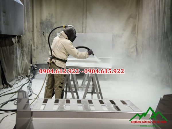 mua cát phun rỉ sét kim loại ở đâu