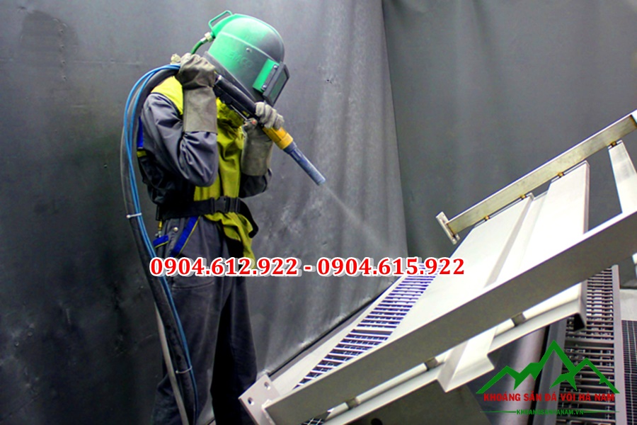 công dụng của cát thạch anh phun rỉ sét kim loại