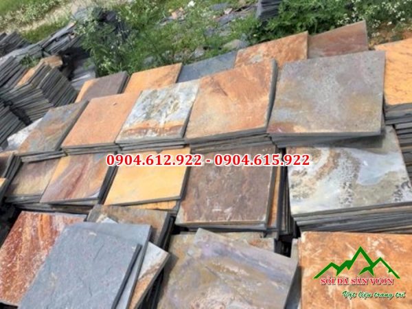 ứng dụng của đá slate đa sắc