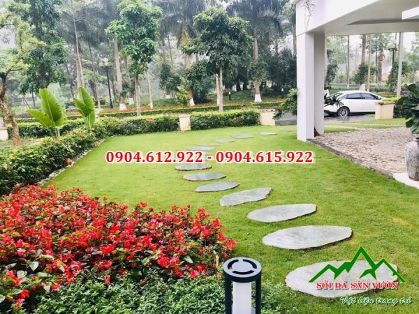 ứng dụng của đá cuột cắt làm đá bước dạo