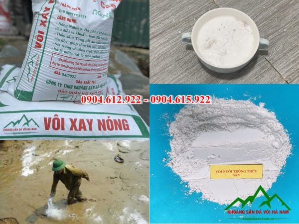 Địa chỉ bán vôi thủy sản