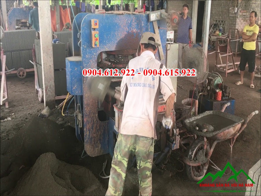 quy trình sản xuất gạch terrazzo