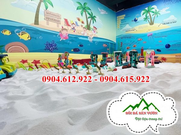 mua cát trắng cho trẻ em chơi ở đâu