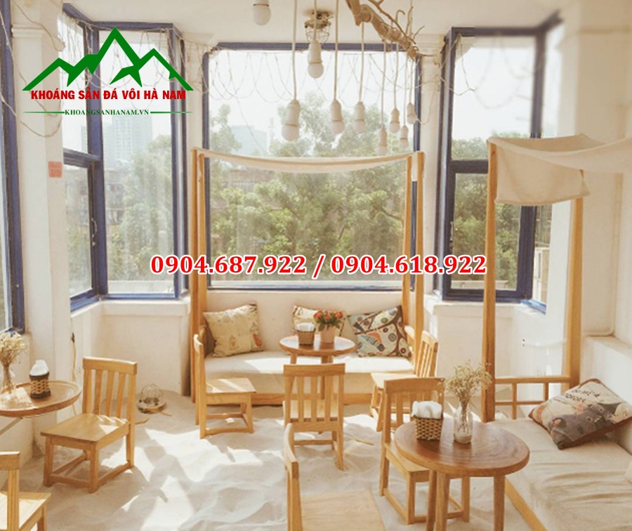 mẫu cát trắng trang trí