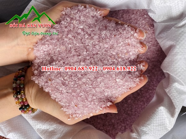 Bán vụn thạch anh làm granito