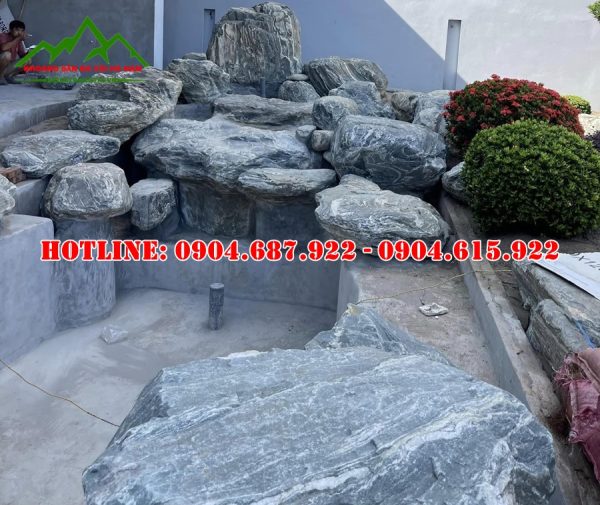 bán đá cuội làm hồ cá