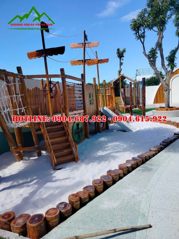 cung cấp cát cho sân chơi trường học